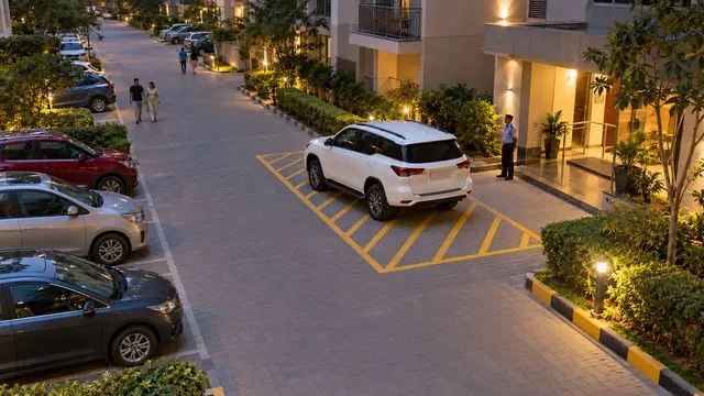 Fire tender path, Tower E camera