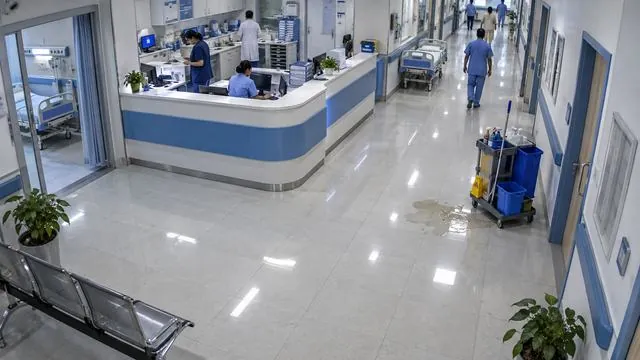 Ward B corridor camera