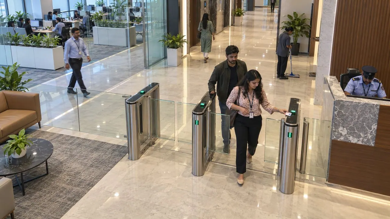 Two people through the gate on one card tap