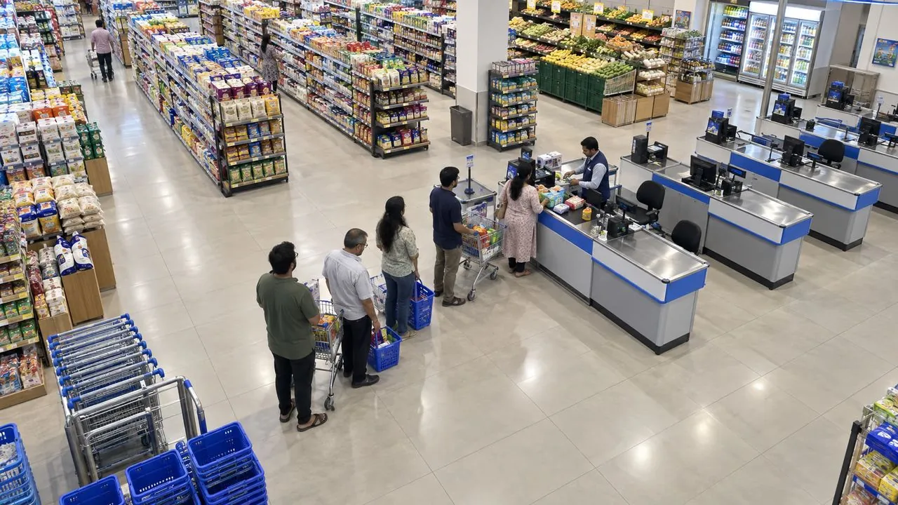 5 waiting at counter 1