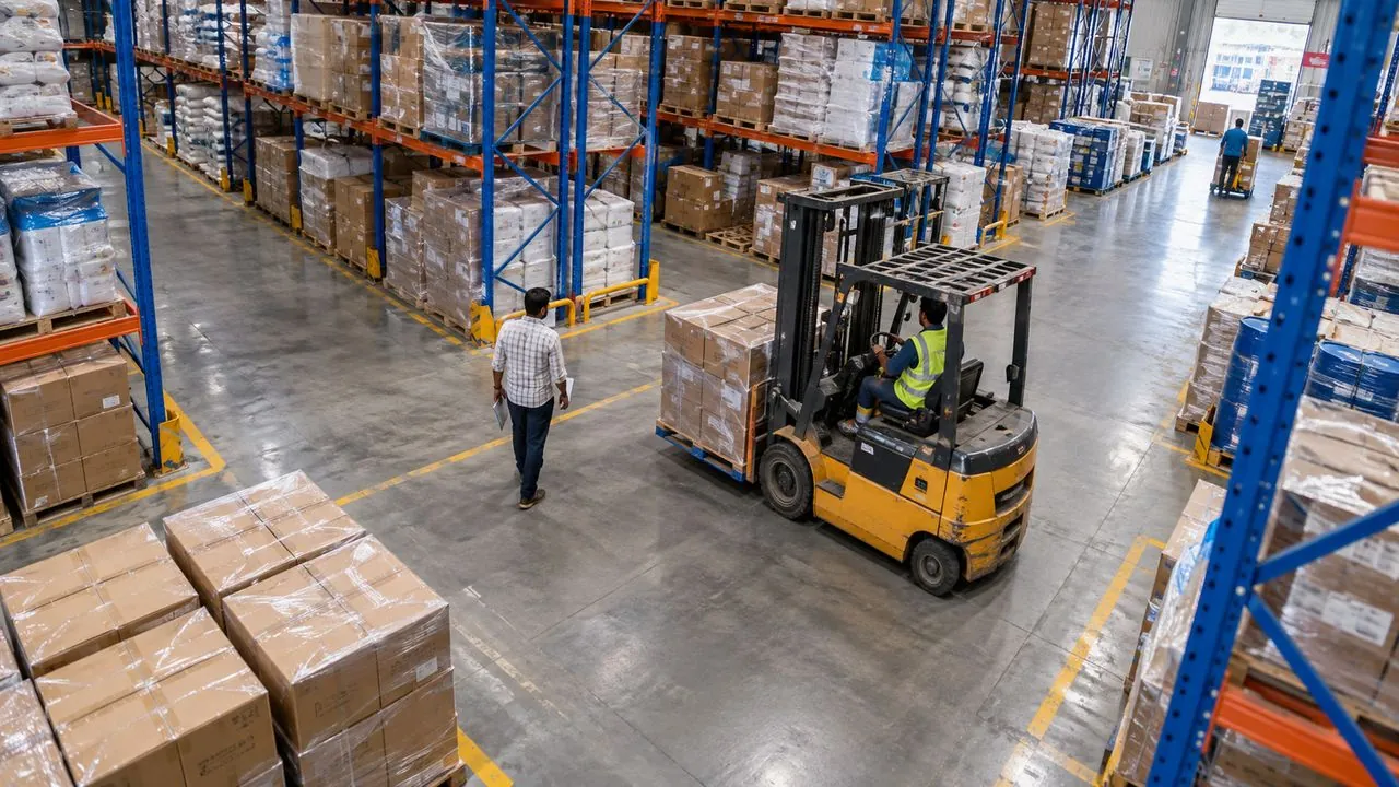 Pallet 18 of 24 loaded