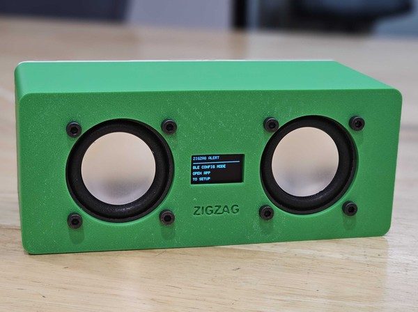 Zigzag AI Cue alert speaker